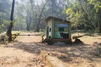 Police and forest department impose restrictions at Sathodi Falls in Uttara Kannada ahead of New Year celebrations amid heavy tourist rush