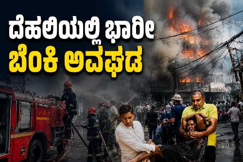 Delhi fire news