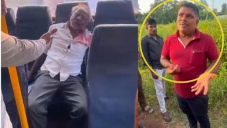 ಶಿರಸಿ ಮಾಳಂಜಿ ಬಳಿ KSRTC ಬಸ್‌ನಲ್ಲಿ ಪ್ರಯಾಣಿಕನ ಮೇಲೆ ಸಿಬ್ಬಂದಿಯಿಂದ ಹಲ್ಲೆ