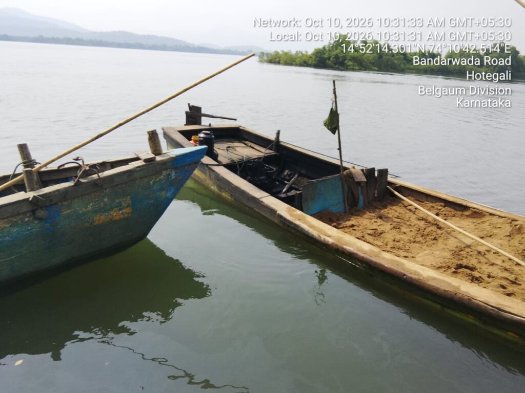 Karwar Illegal Sand Mining Case – Kali River