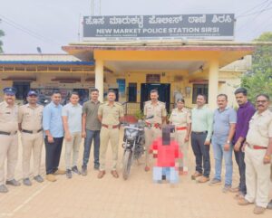 Sirsi | ಶಿರಸಿಯಲ್ಲಿ ಅಂತರರಾಜ್ಯ ಇರಾನಿ ಗ್ಯಾಂಗ್ ಸದಸ್ಯನ ಬಂಧನ