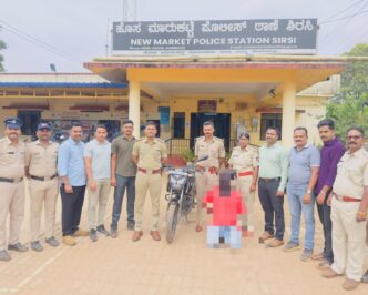 Sirsi | ಶಿರಸಿಯಲ್ಲಿ ಅಂತರರಾಜ್ಯ ಇರಾನಿ ಗ್ಯಾಂಗ್ ಸದಸ್ಯನ ಬಂಧನ